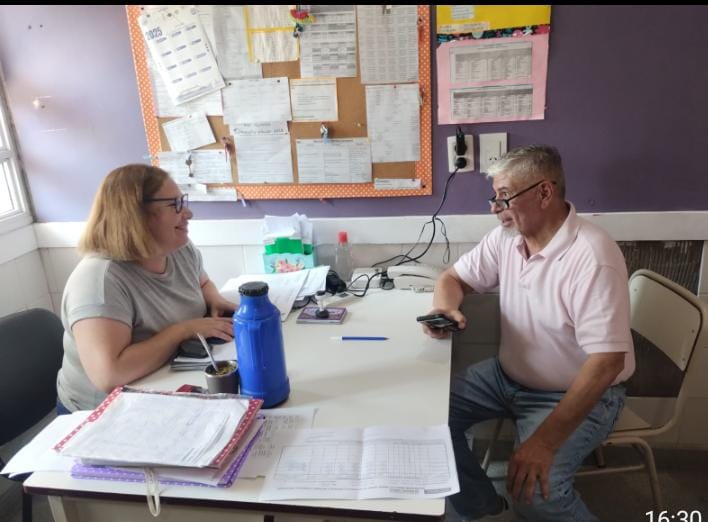 Organización vecinal LDP junto a la comunidad educativa 