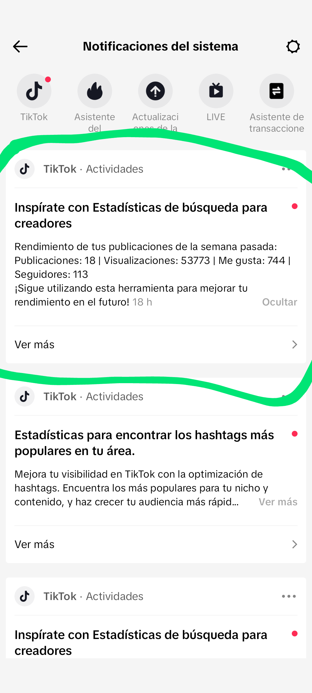 Seguimos creciendo en las plataformas digitales 